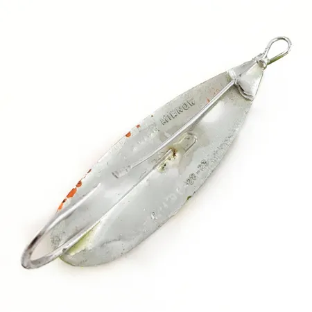 Johnson Silver Minnow Weedless, Ondulante, Green/Orange, 9 g, USA, #25191