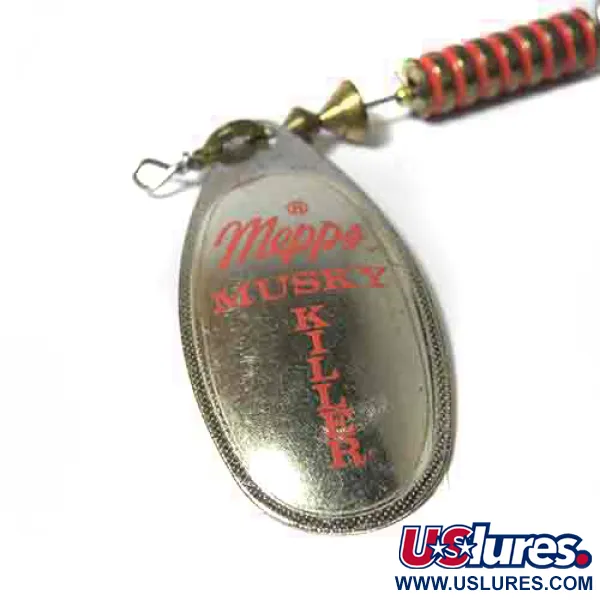 Mepps Aglia 5 Musky Killer Steel Cucchiaino, Acciaio/Ottone, 16g, #0016
