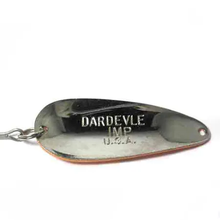 Eppinger Dardevle Imp Ondulante, Arancio/Triangolo rosso, 11g, USA, #0019