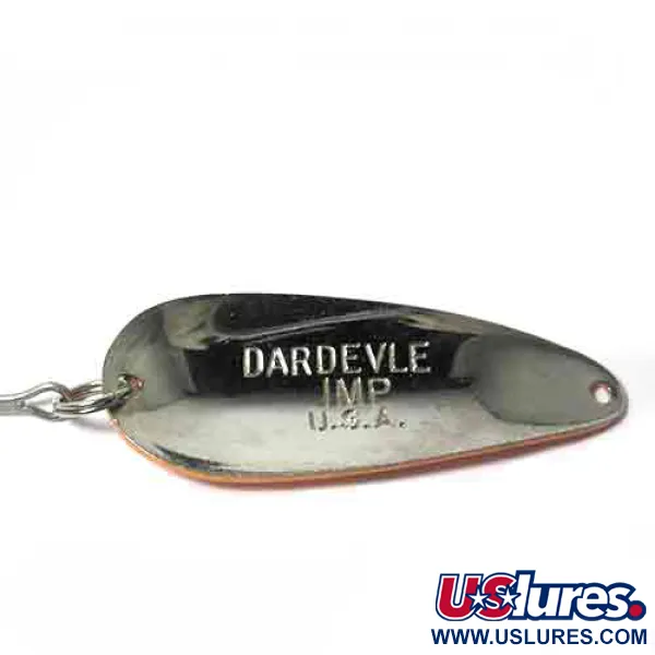 Eppinger Dardevle Imp Ondulante, Arancio/Triangolo rosso, 11g, USA, #0019