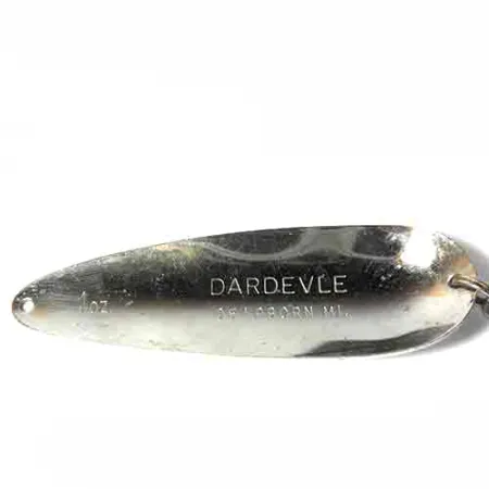 Cucchiaino Eppinger Dardevle, Bianco / Nero / Argento, 28g, #0 Italy