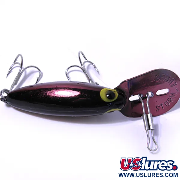 Storm Thin Fin Hot N Tot Crankbait, Rosso, 6,5g, Paletta Metallo, #0039