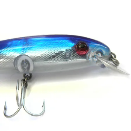 Rebel Windcheater Minnow Artificiale, Blu/Rosso/Argento, 21g, Vento, #0094