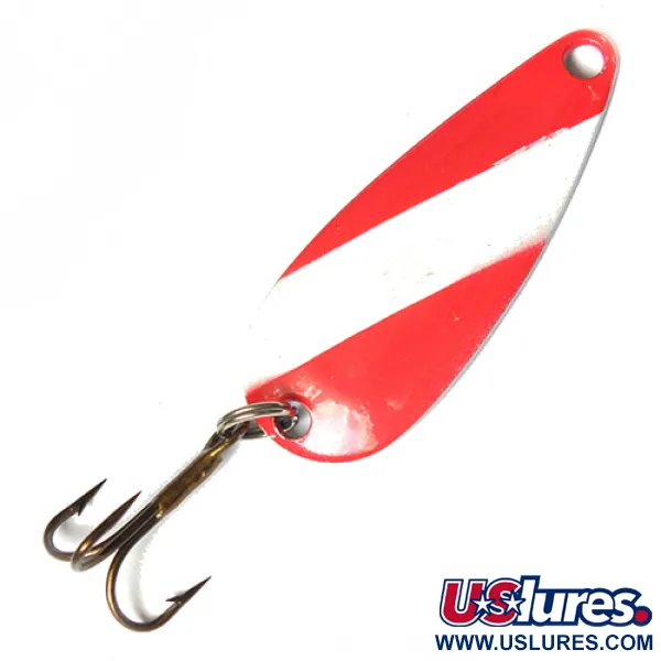 Atlantic Lures Ondulante, Red / White, 5.5g, Smalto Vintage, #0110