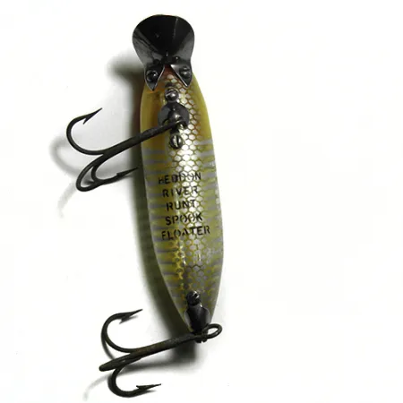 Heddon River Runt Spook galleggiante, Giallo/Strisce, 12g, USA, #0128