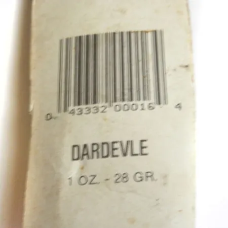 Dardevle Eppinger Ondulante, Rosso / Bianco, 28g, Classico, #0178