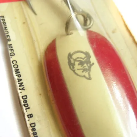 Dardevle Eppinger Ondulante, Rosso / Bianco, 28g, Classico, #0178