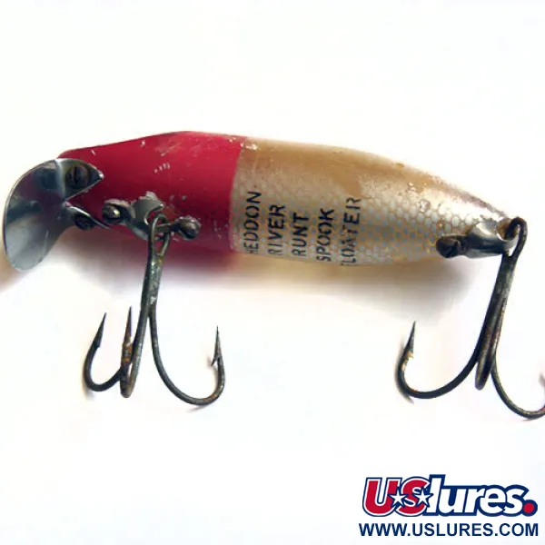Heddon River Runt Spook Esca Galleggiante, Rosso/Bianco, 12g, #0187
