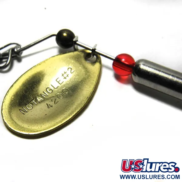 Eppinger Dardevle Notangle 2 Cucchiaino, Giallo/Rosso, 6g, Vintage, #0197