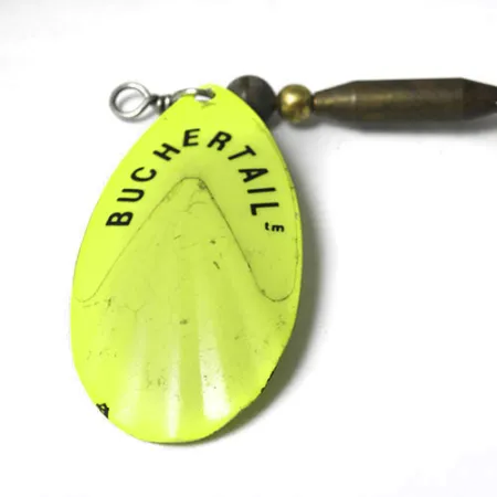Joe Bucher Buchertail Rotante, Fluorescent Green, 33g, Bucktail, #0205