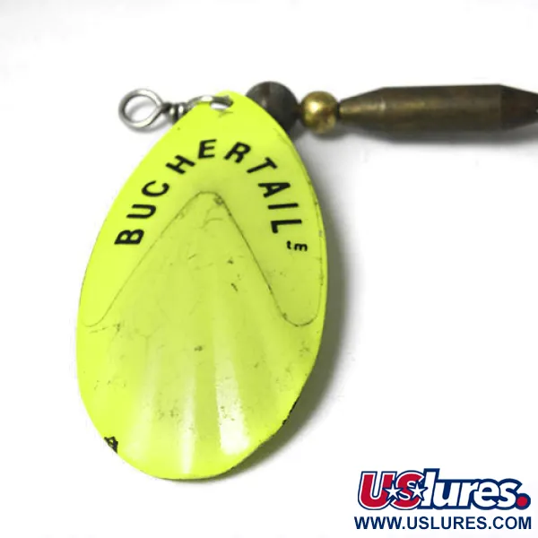 Joe Bucher Buchertail Rotante, Fluorescent Green, 33g, Bucktail, #0205