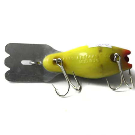 Mud Bug Fred Arbogast Crankbait, Verde/Giallo/Grigio, 10g, Paletta metallo, #0209
