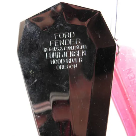 Luhr Jensen Ford Fender Lake Troll Traina, Nickel / Rosa, 27g, #0217