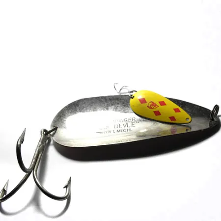 Eppinger Dardevle Huskie Devle Ondulante, Rosso/Bianco, 91g, Paletta, #0245