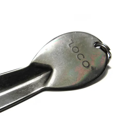 Ondulante Luhr Jensen Loco, Nero / Ologramma, 23g, Amo Singolo, #0281