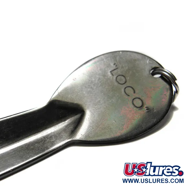 Ondulante Luhr Jensen Loco, Nero / Ologramma, 23g, Amo Singolo, #0281