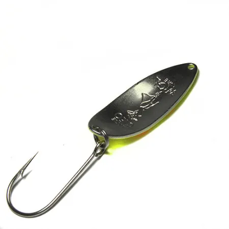 Seneca Little Cleo (Hula Girl) Ondulante, Giallo/Rosso, 14g, Logo, #0295