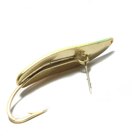 Mepps Timber Doodle 0 Ondulante antialga, Oro/Verde, 8g, #0310