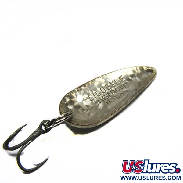 Eppinger Dardevle Lildevle Cucchiaino, Crystal Silver Scale, 3.4g, #0341