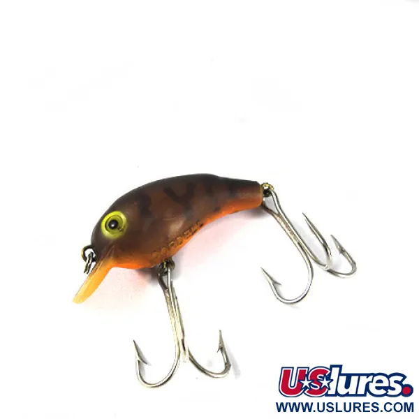 Big O Cotton Cordell Crankbait, Brown Perch, 7g, Squarebill, #0356