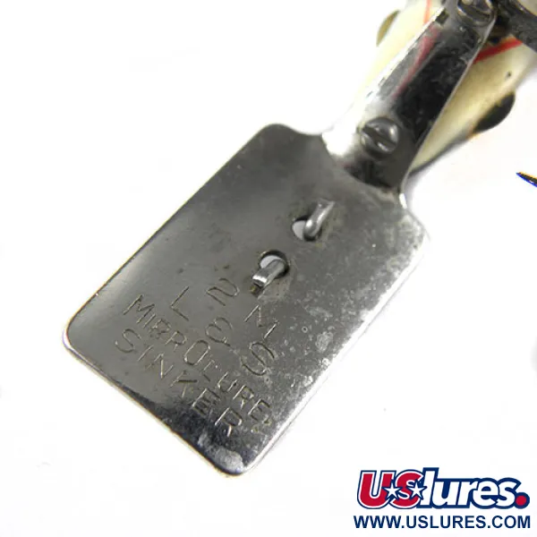 L&S Bait Mirro lure Esca, Natural / Red, 7g, Vintage, #0361