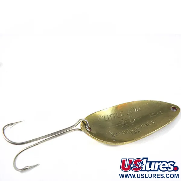 Luhr Jensen Little Jewel Ondulante, Ottone, 14g, Vintage, #0363