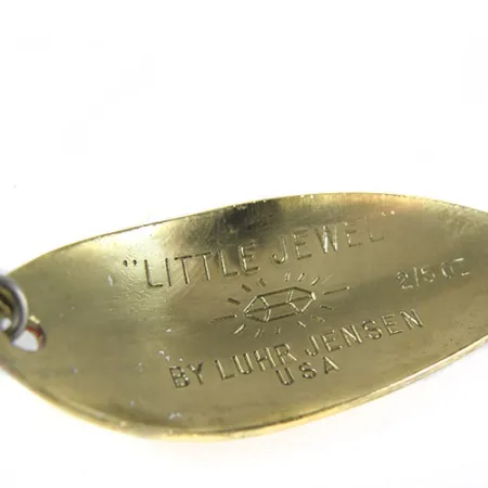 Luhr Jensen Little Jewel Ondulante, Ottone, 14g, Vintage, #0363