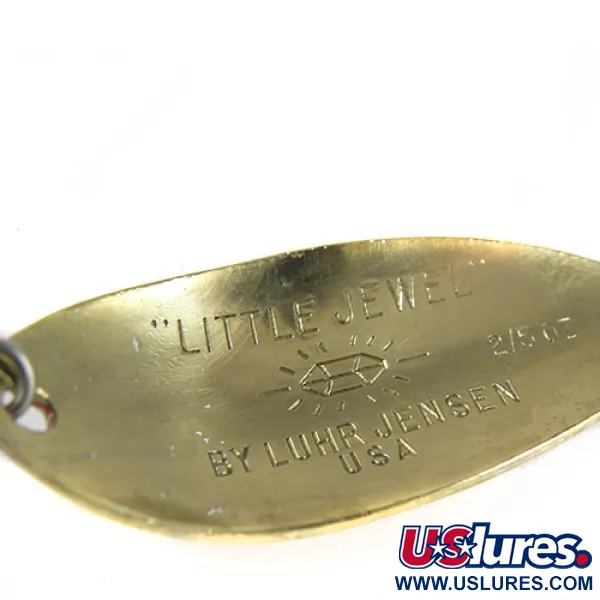 Luhr Jensen Little Jewel Ondulante, Ottone, 14g, Vintage, #0363