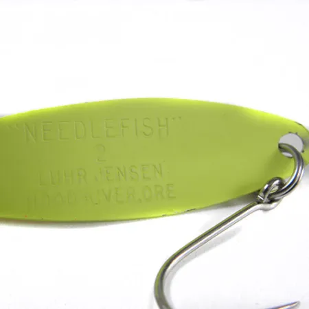Luhr Jensen Needle fish 2 Ondulante, Giallo / Rosso, 3g, Amo singolo, #0372