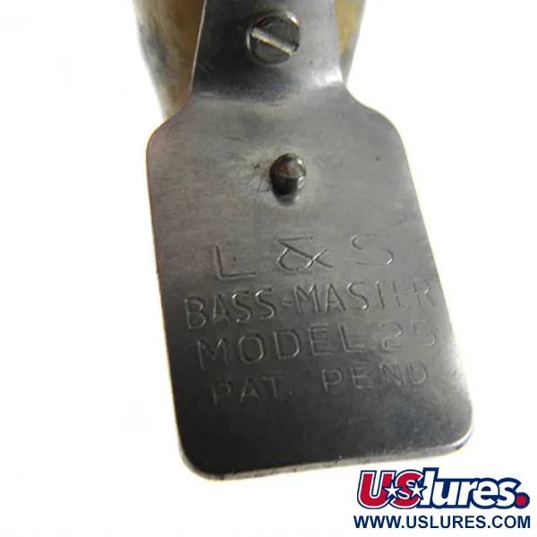 MirrOlure Bass-master model 25 Snodato, Natural, 8g, Paletta, #0390