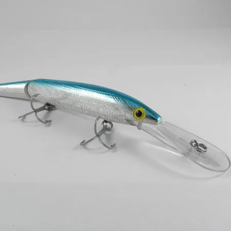 Rebel Spoonbill Minnow Jointed Articolato, Argento/Blu, 21g, Fondo, #0397