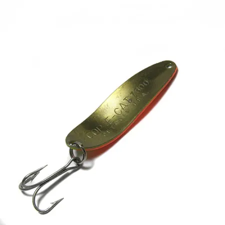 Dardevle Cop-E-Cat 7300 Ondulante, Fire Tiger/Ottone, 10g, Ottone, #0415