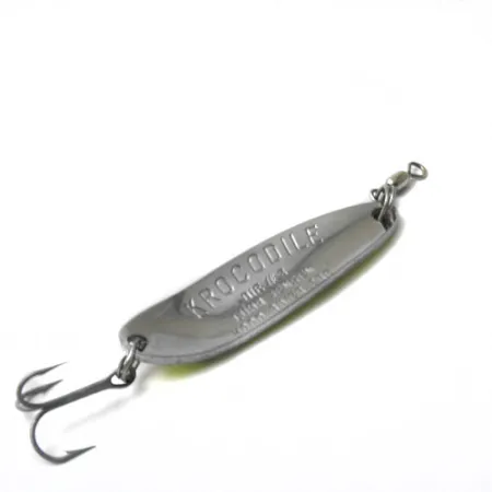 Luhr Jensen Krocodile Die #3 Cucchiaino, Arancio/Nero/Giallo, 14g, #0450