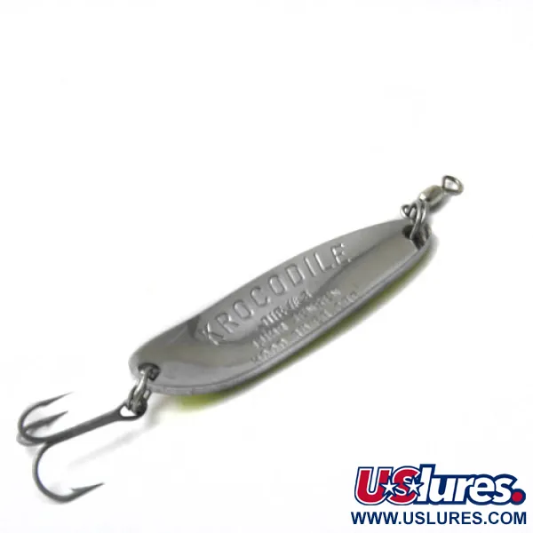 Luhr Jensen Krocodile Die #3 Cucchiaino, Arancio/Nero/Giallo, 14g, #0450