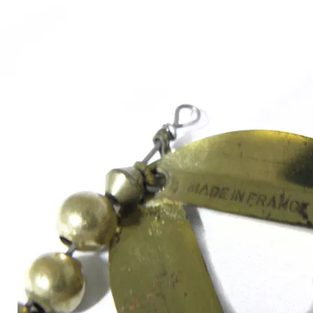 Mepps Double Cross Cucchiaino, Ottone, 4.2g, Doppia Pala, #0471