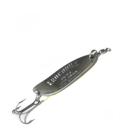 Luhr Jensen Krocodile Die #3 Ondulante, Giallo/Verde/Nero, 10g, #0485