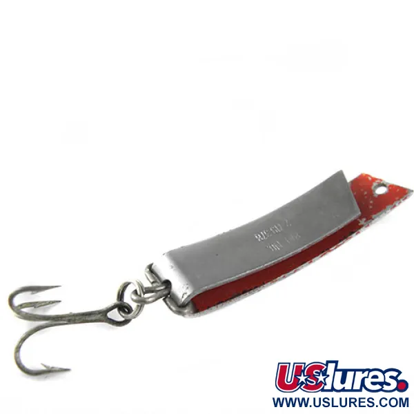 South Bend Super-Duper 506 Ondulante, Nichel/Rosso, 7g, Forma U, #0491