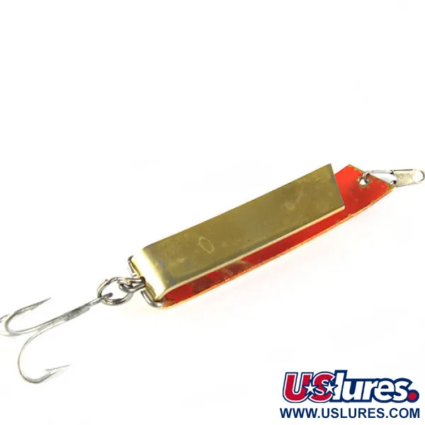 South Bend Super-Duper 509 Cucchiaino, Oro / Rosso, 11g, Placcato, #0507