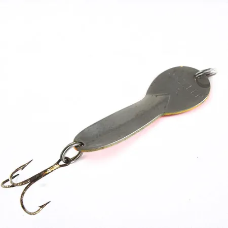 Acme Dazzler #3 Ondulante, Arancio / Ologramma, 17g, Vintage USA, #0577