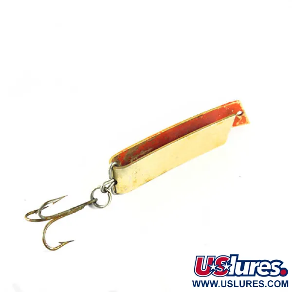 South Bend Super-Duper 509 Ondulante, Oro/Rosso, 11g, Vintage, #0599