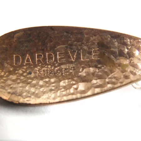 Eppinger Dardevle Midget Ondulante, Crystal Bronze, 6g, Superficie martellata, #0612