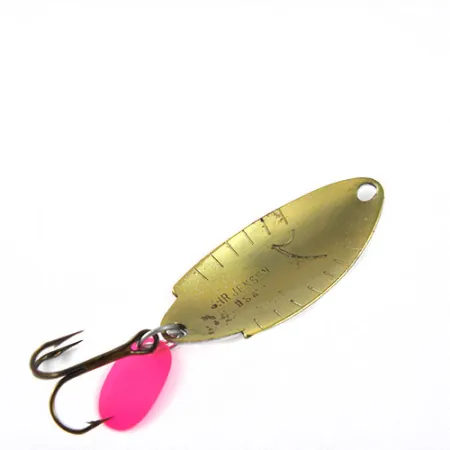 Luhr Jensen Ondulante, Bianco/Rosso/Verde, 4.3g, Teaser rosa, #0622