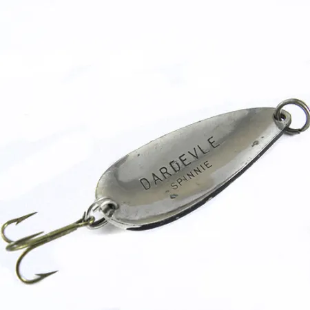 Dardevle Spinnie Cucchiaino, Nero/Bianco, 6g, Design Vintage, #0639