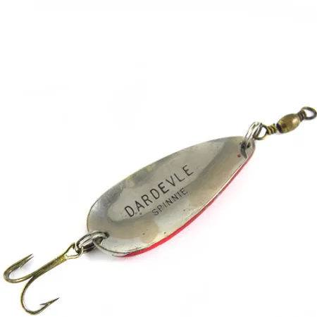 Dardevle Spinnie Ondulante, Rosso / Bianco, 6g, Vintage, #0644