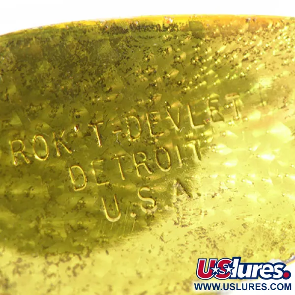 Dardevle Rok't Devle Ondulante, Crystal Golden Crystal, 36g, #0651