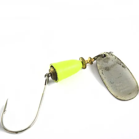 Blue Fox Super Vibrax 3 Spinner, Argento/Verde Fluo, 8.4g, Amo Singolo, #0660