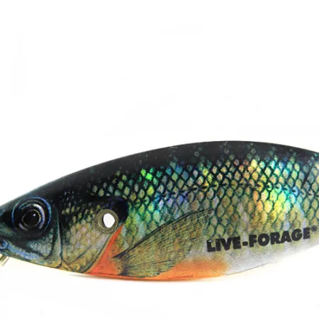 Northland Weedless Live Forage Ondulante, Persico, 16.5g, Antialga, #0700