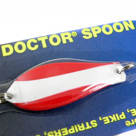 Prescott Spinner Little Doctor Ondulante, Rosso/Bianco, 10g, Design 2in1, #0728