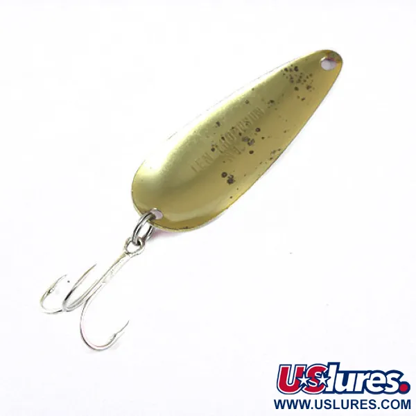 Ondulante Len Thompson #2, Rosso / Bianco, 28g, Ottone stampato, #0739