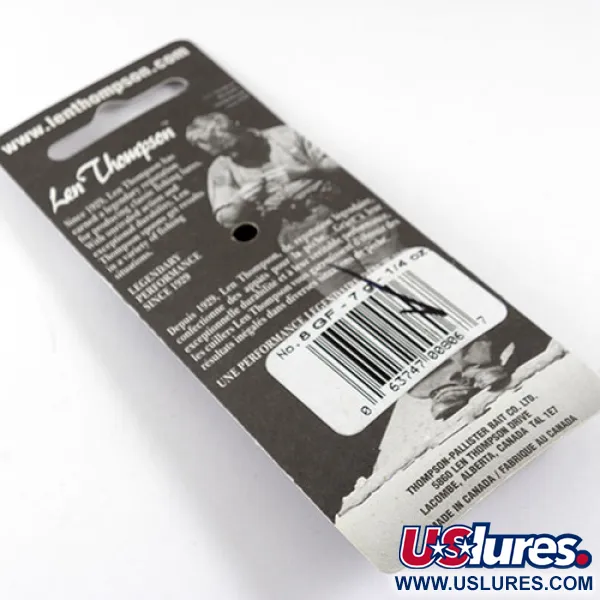 Len Thompson #8 Cucchiaino, Green Frog, 7g, Nuoto Oscillante, #0741